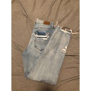 High-rise AE jeans